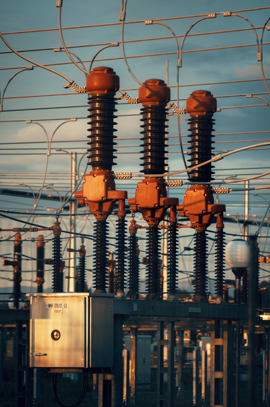 Electrical wires connected to building for Epo-Weld™ HTP high temperature potting compound transformer sealing