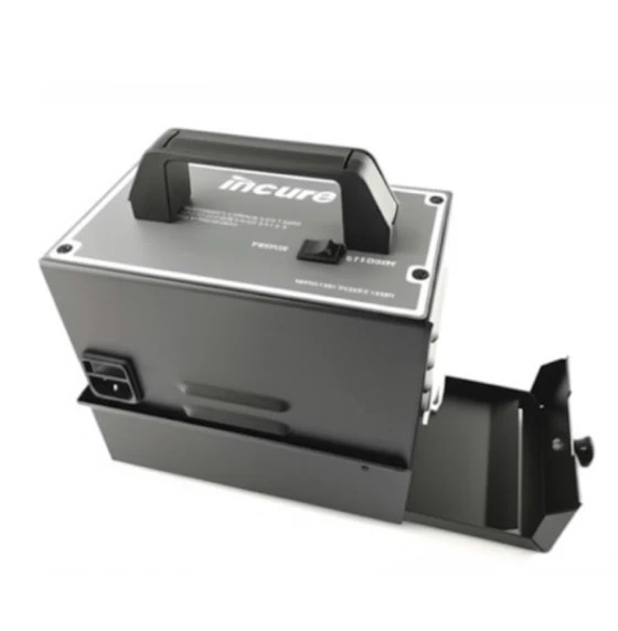 Incure F400 portable UV flood curing lamp unit for Incure UV replacement bulb flood curing operation