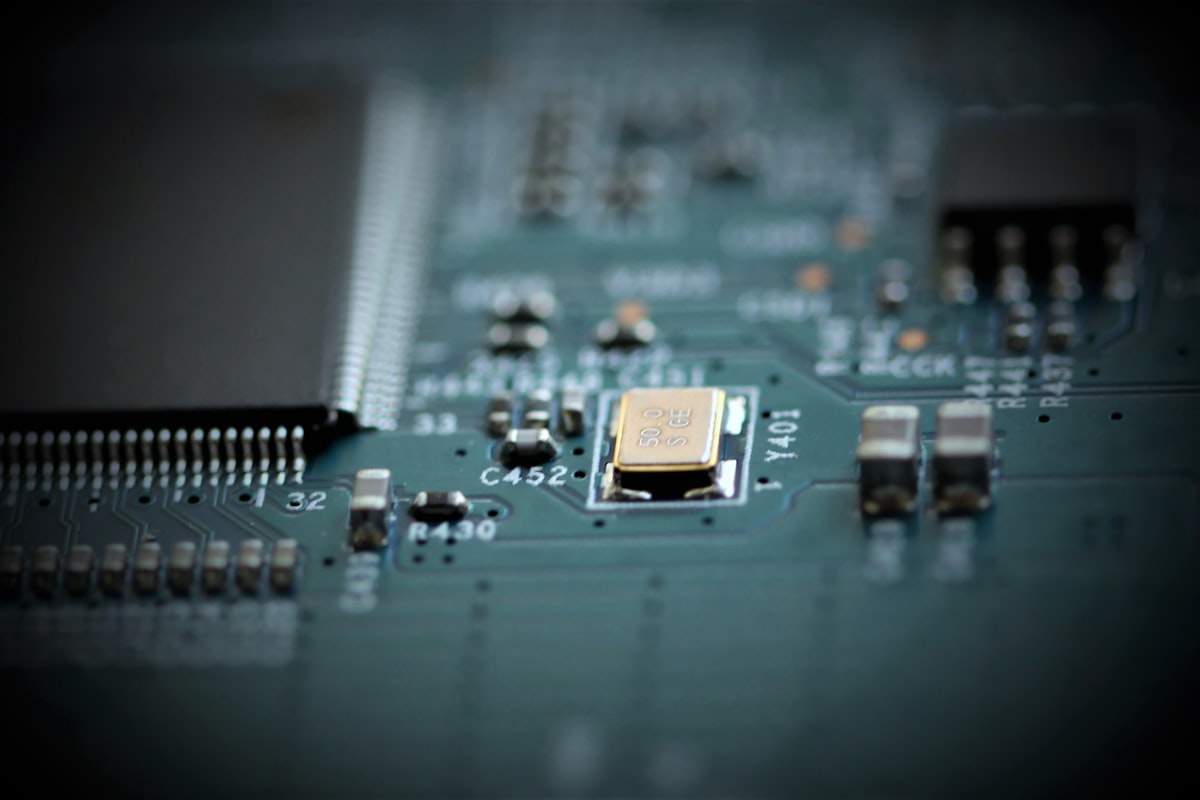 Circuit board with SMD components for Uni-Seal™ UV gasket connector and sensor potting waterproofing