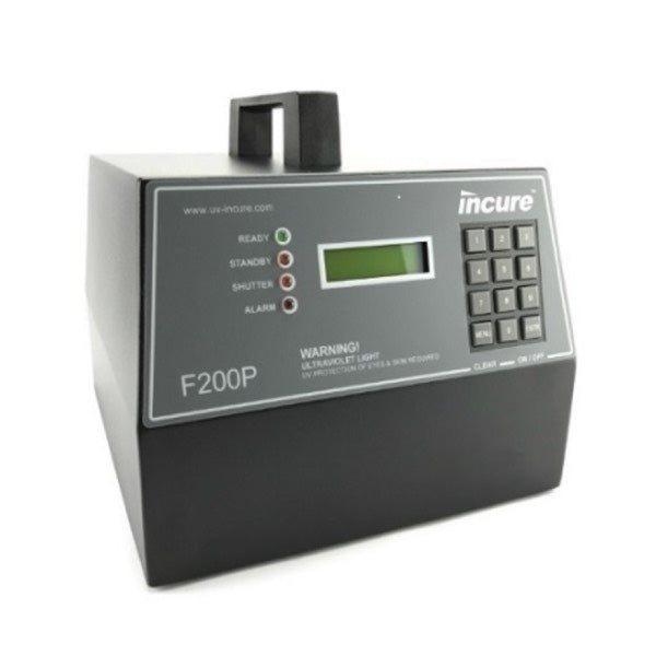 Incure F200P UV flood curing system with programmable LCD control panel